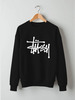 Заказать свитшот в Москве. Свитшот унисекс хлопковый Stussy от DESIGNER   - готовые дизайны и нанесение принтов.