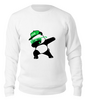 Заказать свитшот в Москве. Свитшот унисекс хлопковый Dab Panda  от DESIGNER   - готовые дизайны и нанесение принтов.