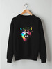 Заказать свитшот в Москве. Свитшот унисекс хлопковый Волчий оскал от printik - готовые дизайны и нанесение принтов.
