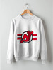 Заказать свитшот в Москве. Свитшот унисекс хлопковый New Jersey Devils от kspsshop - готовые дизайны и нанесение принтов.