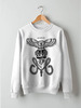 Заказать свитшот в Москве. Свитшот унисекс хлопковый King Mobs Royal от mobson93@gmail.com - готовые дизайны и нанесение принтов.