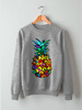 Заказать свитшот в Москве. Свитшот унисекс хлопковый ANANAS COLOR от balden - готовые дизайны и нанесение принтов.
