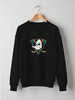 Заказать свитшот в Москве. Свитшот унисекс хлопковый Mighty ducks от Vinli.shop  - готовые дизайны и нанесение принтов.