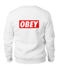 Заказать свитшот в Москве. Свитшот унисекс хлопковый Suzumiya Haruhi (OBEY) от redirector - готовые дизайны и нанесение принтов.
