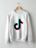Заказать свитшот в Москве. Свитшот унисекс хлопковый TikTok  от DESIGNER   - готовые дизайны и нанесение принтов.
