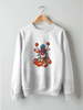 Заказать свитшот в Москве. Свитшот унисекс хлопковый Муха в кроссовках  от ПРИНТЫ ПЕЧАТЬ  - готовые дизайны и нанесение принтов.