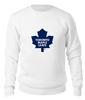 Заказать свитшот в Москве. Свитшот унисекс хлопковый Toronto Maple Leafs / NHL Canada от KinoArt - готовые дизайны и нанесение принтов.