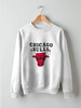 Заказать свитшот в Москве. Свитшот унисекс хлопковый Chicago Bulls от BURNSHIRTS - готовые дизайны и нанесение принтов.
