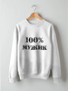 Заказать свитшот в Москве. Свитшот унисекс хлопковый 100 % мужик от MariYang  - готовые дизайны и нанесение принтов.