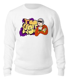 Заказать свитшот в Москве. Свитшот унисекс хлопковый C1 I Love MSU (Purple) от AR Print - готовые дизайны и нанесение принтов.