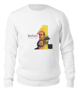 Заказать свитшот в Москве. Свитшот унисекс хлопковый BeeGees \ БиДжис от KinoArt - готовые дизайны и нанесение принтов.