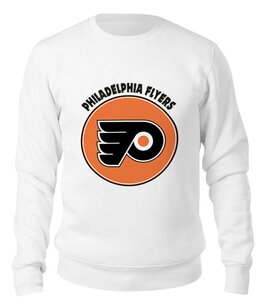 Заказать свитшот в Москве. Свитшот унисекс хлопковый Philadelphia Flyers  от kspsshop - готовые дизайны и нанесение принтов.