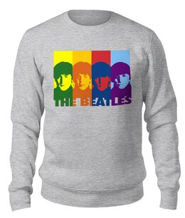 Заказать свитшот в Москве. Свитшот унисекс хлопковый ✪ The Beatles ✪ от balden - готовые дизайны и нанесение принтов.
