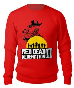 Заказать свитшот в Москве. Свитшот унисекс хлопковый Red Dead Redemption 2 от balden - готовые дизайны и нанесение принтов.