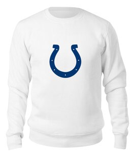 Заказать свитшот в Москве. Свитшот унисекс хлопковый Indianapolis Colts от dobryidesign - готовые дизайны и нанесение принтов.