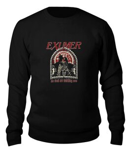 Заказать свитшот в Москве. Свитшот унисекс хлопковый Exumer (thrash metal band) от Leichenwagen - готовые дизайны и нанесение принтов.