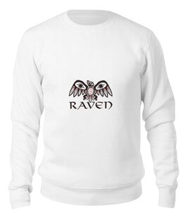 Заказать свитшот в Москве. Свитшот унисекс хлопковый Raven Brand от Raven - готовые дизайны и нанесение принтов.