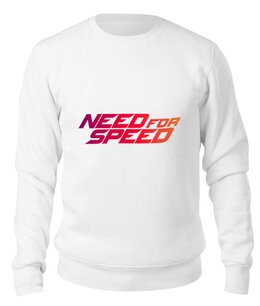 Заказать свитшот в Москве. Свитшот унисекс хлопковый Need for Speed от THE_NISE  - готовые дизайны и нанесение принтов.