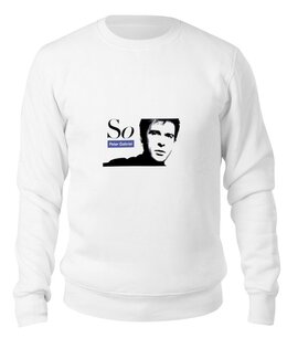 Заказать свитшот в Москве. Свитшот унисекс хлопковый Peter Gabriel от Fedor - готовые дизайны и нанесение принтов.