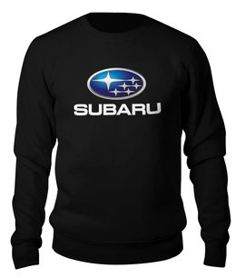 Заказать свитшот в Москве. Свитшот унисекс хлопковый SUBARU от DESIGNER   - готовые дизайны и нанесение принтов.