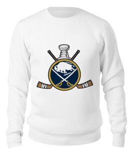 Заказать свитшот в Москве. Свитшот унисекс хлопковый Buffalo Sabres от kspsshop - готовые дизайны и нанесение принтов.