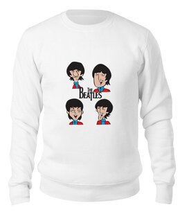 Заказать свитшот в Москве. Свитшот унисекс хлопковый Битлз (The Beatles) от trugift - готовые дизайны и нанесение принтов.