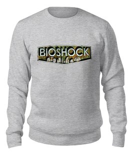 Заказать свитшот в Москве. Свитшот унисекс хлопковый BioShock от THE_NISE  - готовые дизайны и нанесение принтов.