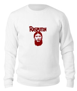 Заказать свитшот в Москве. Свитшот унисекс хлопковый Rasputin от Leichenwagen - готовые дизайны и нанесение принтов.