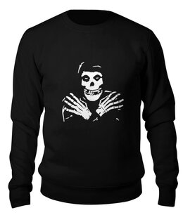 Заказать свитшот в Москве. Свитшот унисекс хлопковый Misfits от BURNSHIRTS - готовые дизайны и нанесение принтов.