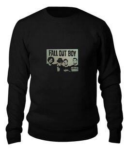 Заказать свитшот в Москве. Свитшот унисекс хлопковый Fall Out Boy от Денис - готовые дизайны и нанесение принтов.