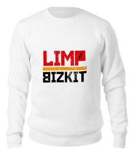 Заказать свитшот в Москве. Свитшот унисекс хлопковый Limp Bizkit от BURNSHIRTS - готовые дизайны и нанесение принтов.
