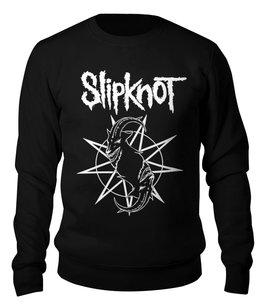 Заказать свитшот в Москве. Свитшот унисекс хлопковый Slipknot от geekbox - готовые дизайны и нанесение принтов.