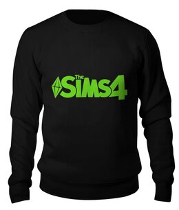 Заказать свитшот в Москве. Свитшот унисекс хлопковый Sims 4 от THE_NISE  - готовые дизайны и нанесение принтов.