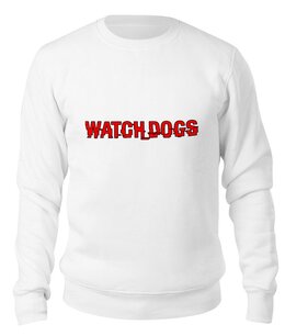 Заказать свитшот в Москве. Свитшот унисекс хлопковый Watch Dogs от THE_NISE  - готовые дизайны и нанесение принтов.