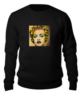 Заказать свитшот в Москве. Свитшот унисекс хлопковый Madonna от Leichenwagen - готовые дизайны и нанесение принтов.
