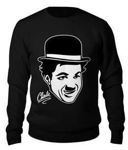 Заказать свитшот в Москве. Свитшот унисекс хлопковый Charlie Chaplin от balden - готовые дизайны и нанесение принтов.