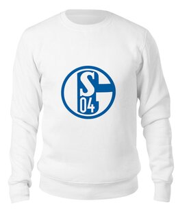 Заказать свитшот в Москве. Свитшот унисекс хлопковый Schalke 04 от THE_NISE  - готовые дизайны и нанесение принтов.