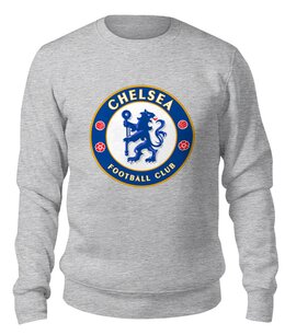 Заказать свитшот в Москве. Свитшот унисекс хлопковый CHELSEA FC от balden - готовые дизайны и нанесение принтов.