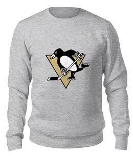 Заказать свитшот в Москве. Свитшот унисекс хлопковый Pittsburgh Penguins от BURNSHIRTS - готовые дизайны и нанесение принтов.
