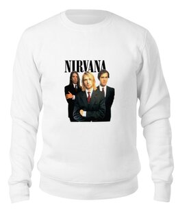 Заказать свитшот в Москве. Свитшот унисекс хлопковый Nirvana от rancid - готовые дизайны и нанесение принтов.