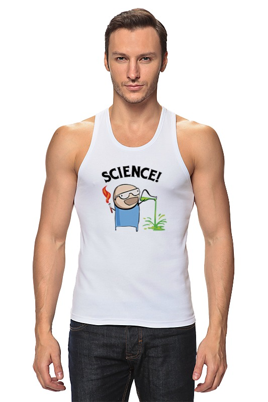 Printio Майка классическая Science! ботан printio футболка классическая science ботан