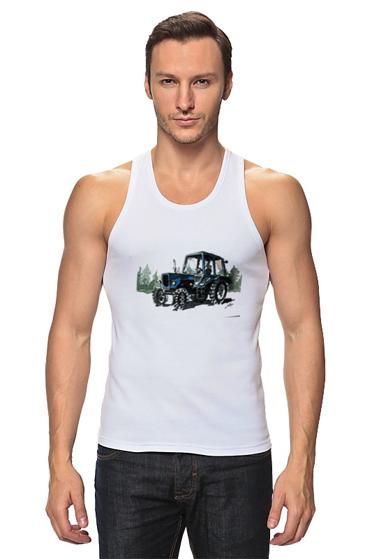 Printio Майка классическая трактор от михаила доманова printio футболка wearcraft premium трактор от михаила доманова