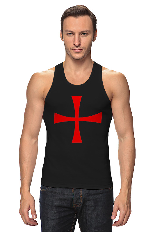 Printio Майка классическая Крест красный