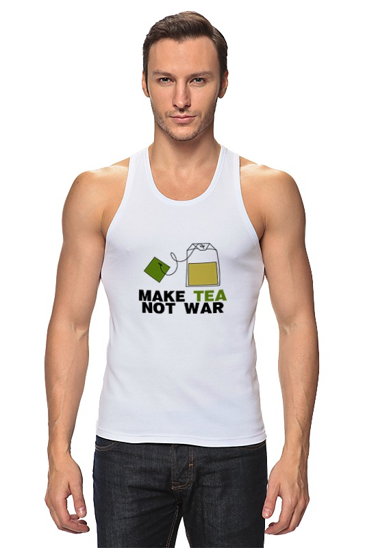 Printio Майка классическая Make tea not war printio футболка wearcraft premium make tea not war