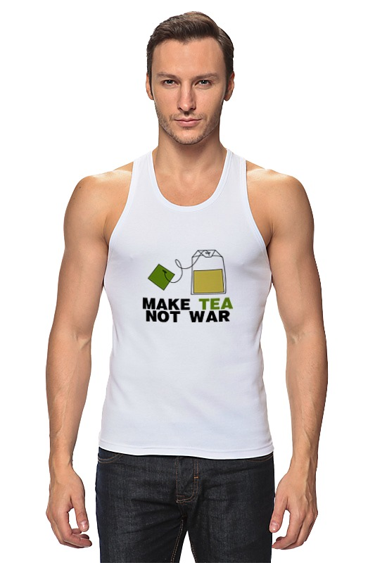 Printio Майка классическая Make tea not war printio майка классическая make tea not war