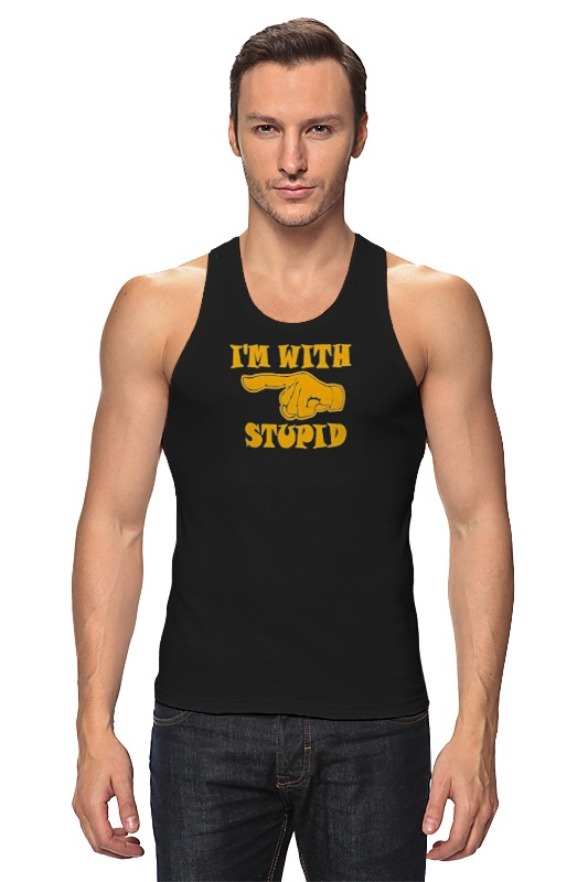 Printio Майка классическая I'm with stupid