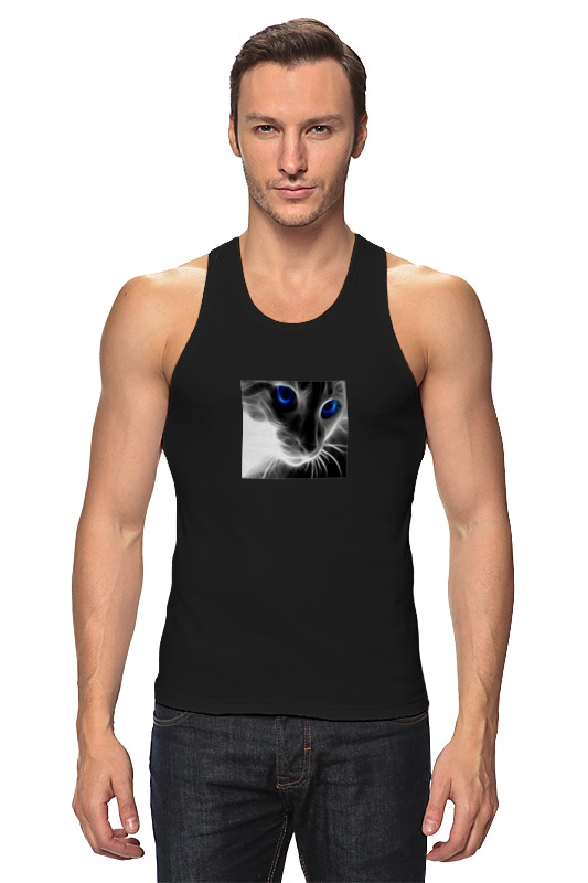 Printio Майка классическая Тема кошки футболка твоё классическая черная 44 размер