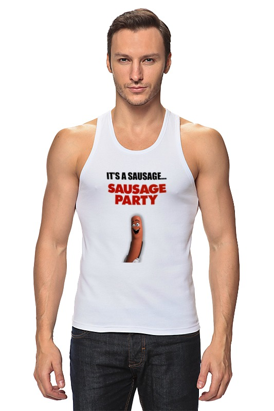 Printio Майка классическая Sausage party - полный расколбас! printio футболка с полной запечаткой для мальчиков sausage party полный расколбас
