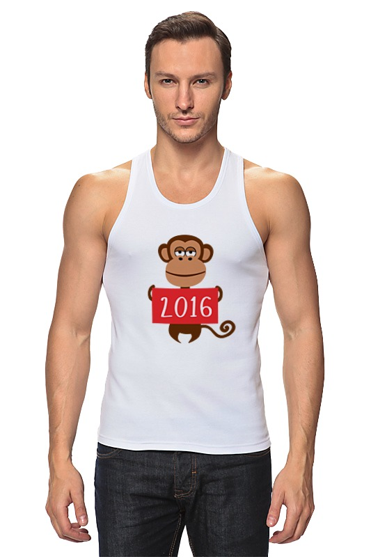 Printio Майка классическая Год обезьяны 2016 printio майка классическая 2016 год год красной обезьяны