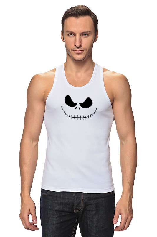 Printio Майка классическая Smiling skull